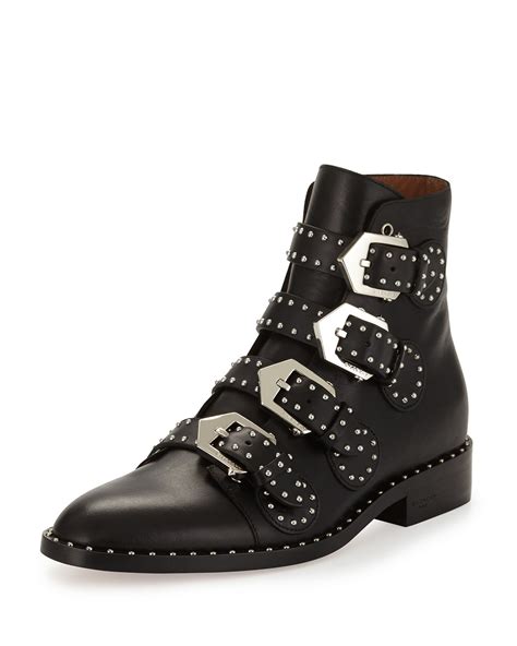 givenchy studded leather boots|Givenchy boots for men.